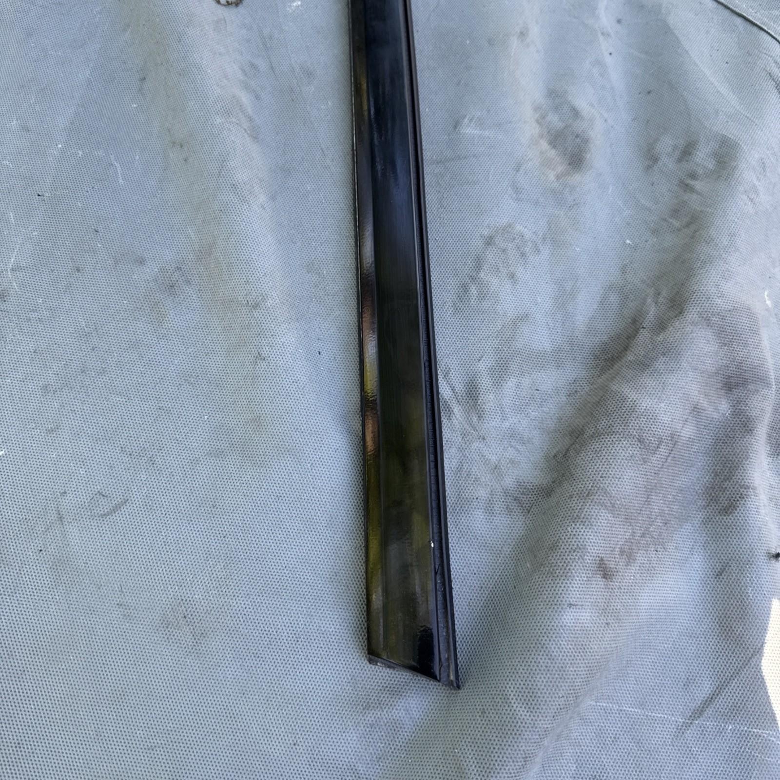 2012-2020 Tesla Model Rear Left Driver Side Door black Molding Trim