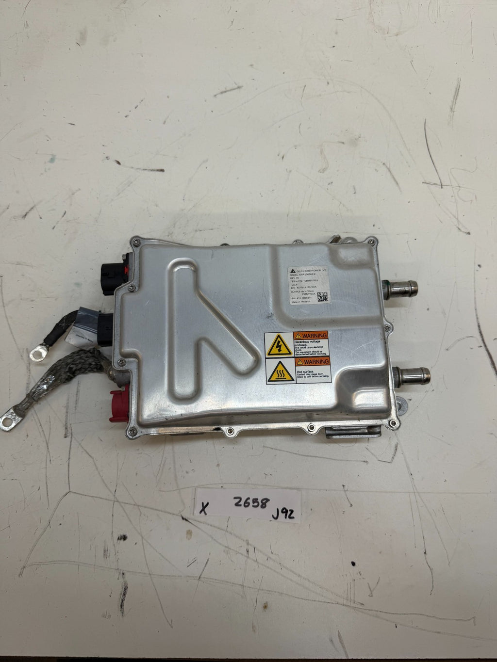 2016-20 Tesla Model X High Voltage DC-DC Inverter Converter Module 1060985-00-A