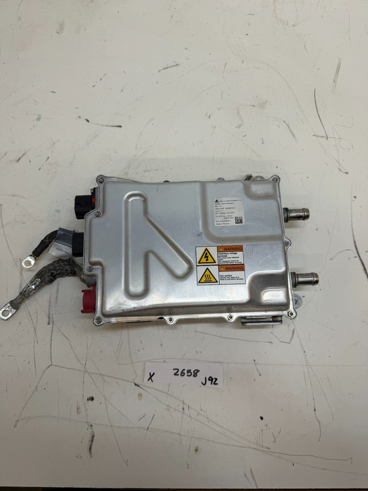 2016-20 Tesla Model X High Voltage DC-DC Inverter Converter Module 1060985-00-A