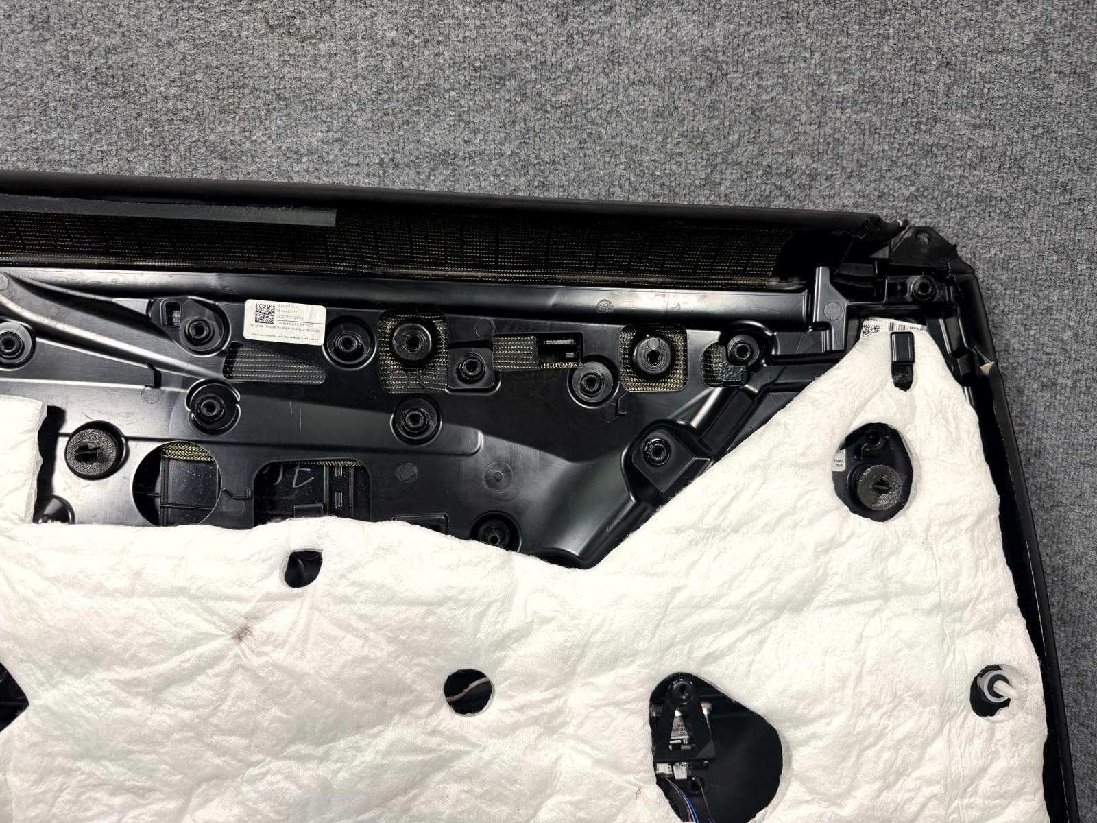 2016-2020 Tesla Model X Rear Right Side Interior Door Panel OEM, 1058004-21-K