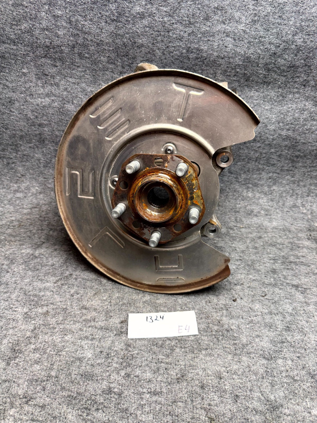 ♦️17-23 TESLA MODEL 3 REAR RIGHT SIDE SPINDLE KNUCKLE WHEEL HUB OEM, 104441600F