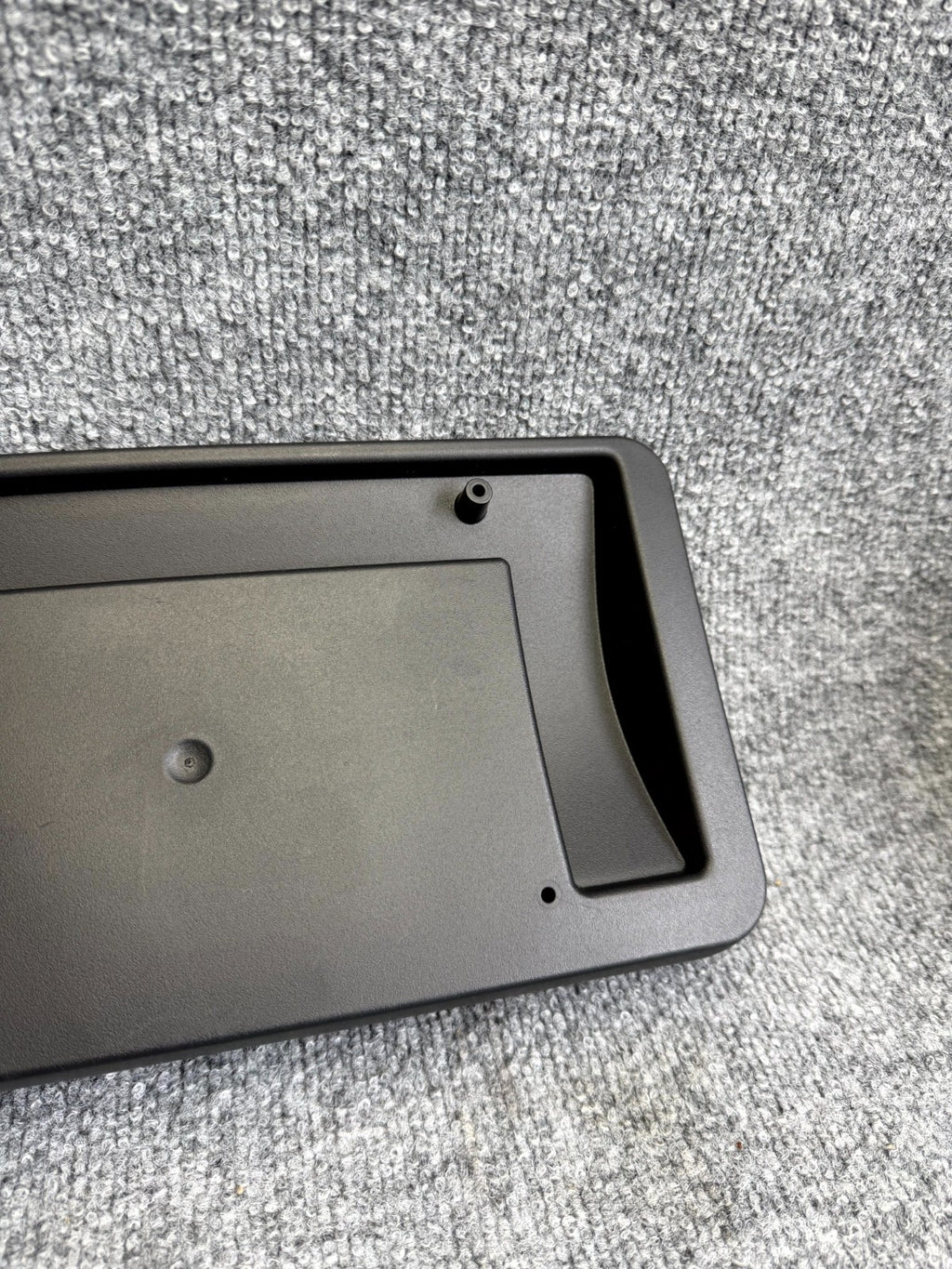 2017-2023 TESLA MODEL 3 FRONT LICENSE PLATE MOUNT FRAME BRACKET OEM, 109682900G