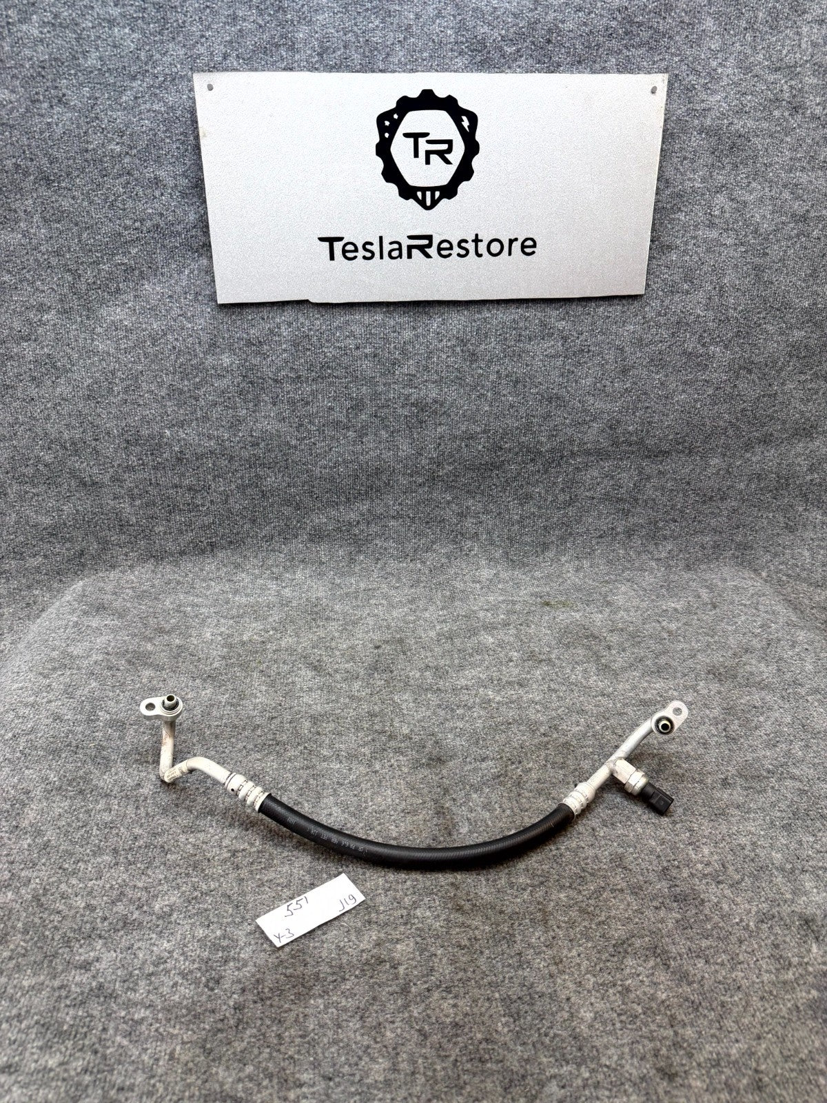 2020-2024 TESLA MODEL Y A/C AIR CONDITIONER DISCHARGE HOSE PIPE OEM,1092158-00-F
