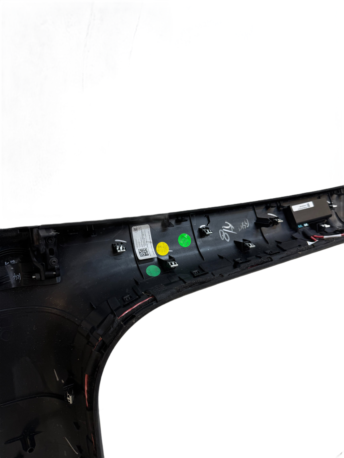 2016-2020 Tesla Model X Rear Falcon Door Upper Trim Panel Left 1051554-04-E