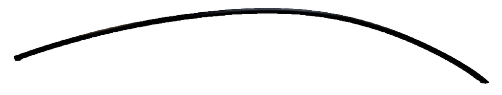 2016-2020 Tesla Model Y Right Passenger Upper Bright Molding Trim 1495731-00-A
