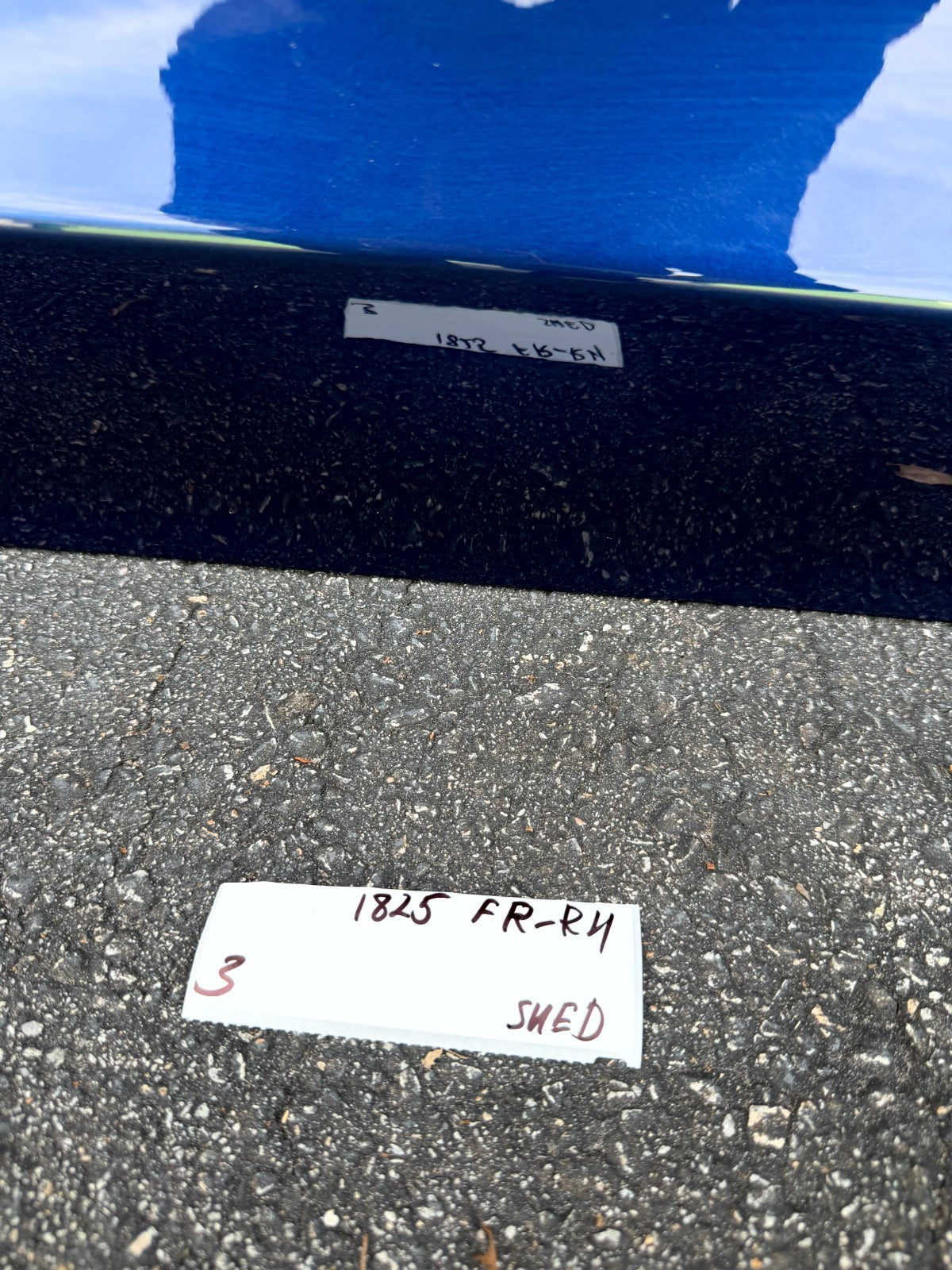 ♦️17–23 TESLA MODEL 3 FRONT RIGHT PASSENGER SIDE DOOR SHELL OEM, 1081420-E0-C