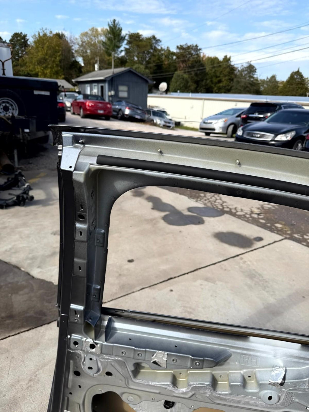 2016-2020 Tesla Model X Rear Right Side Falcon Door Shell Panel OEM, 1028791-00I