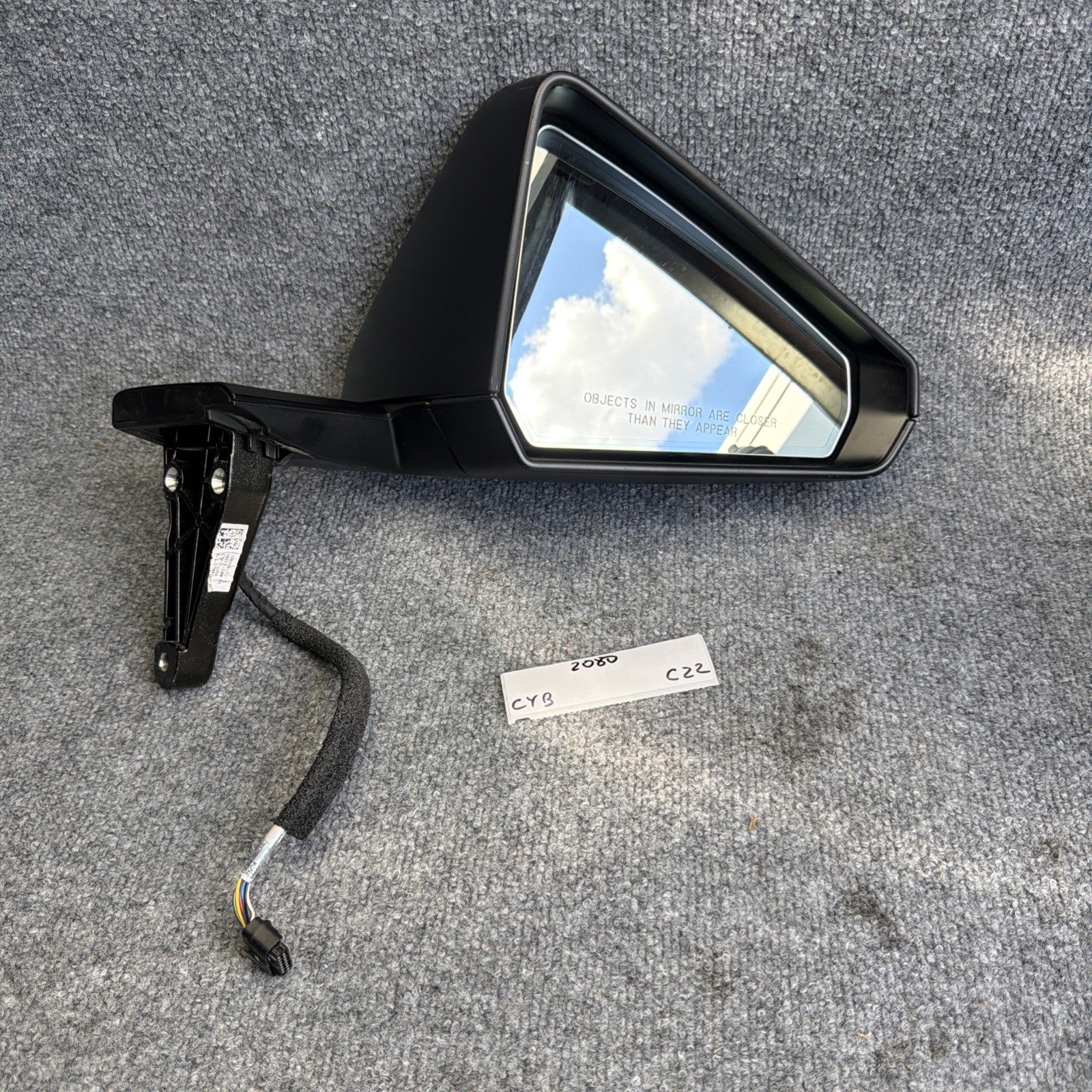 2024 2025 Tesla Cybertruck Front right passenger side door mirror OEM 1761515-00