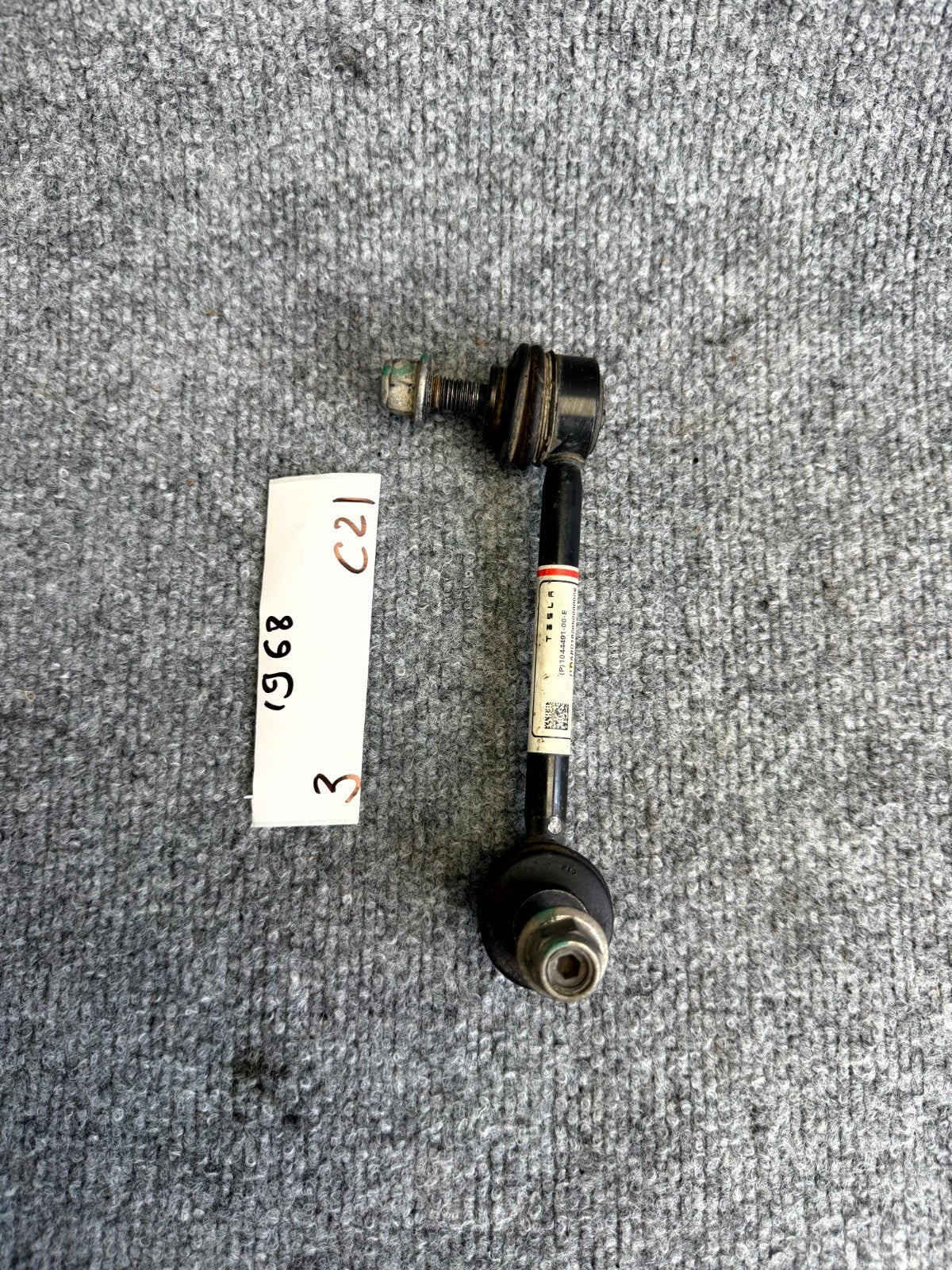 2017 – 2023 TESLA MODEL 3 Y REAR LEFT STABILIZER BAR LINK OEM, 1044491-00-E