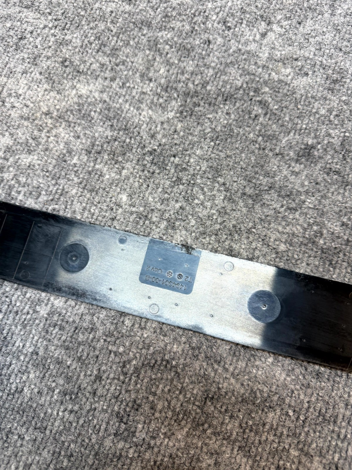 20 - 24 TESLA MODEL Y FRONT LEFT / RIGHT INNER DOOR SILL PLATE OEM, 1494301-00-B