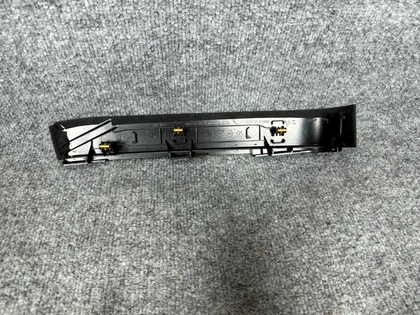 2016-2020 Tesla Model X Rear Left Driver Side Door Trim Panel OEM, 1055052-00-A