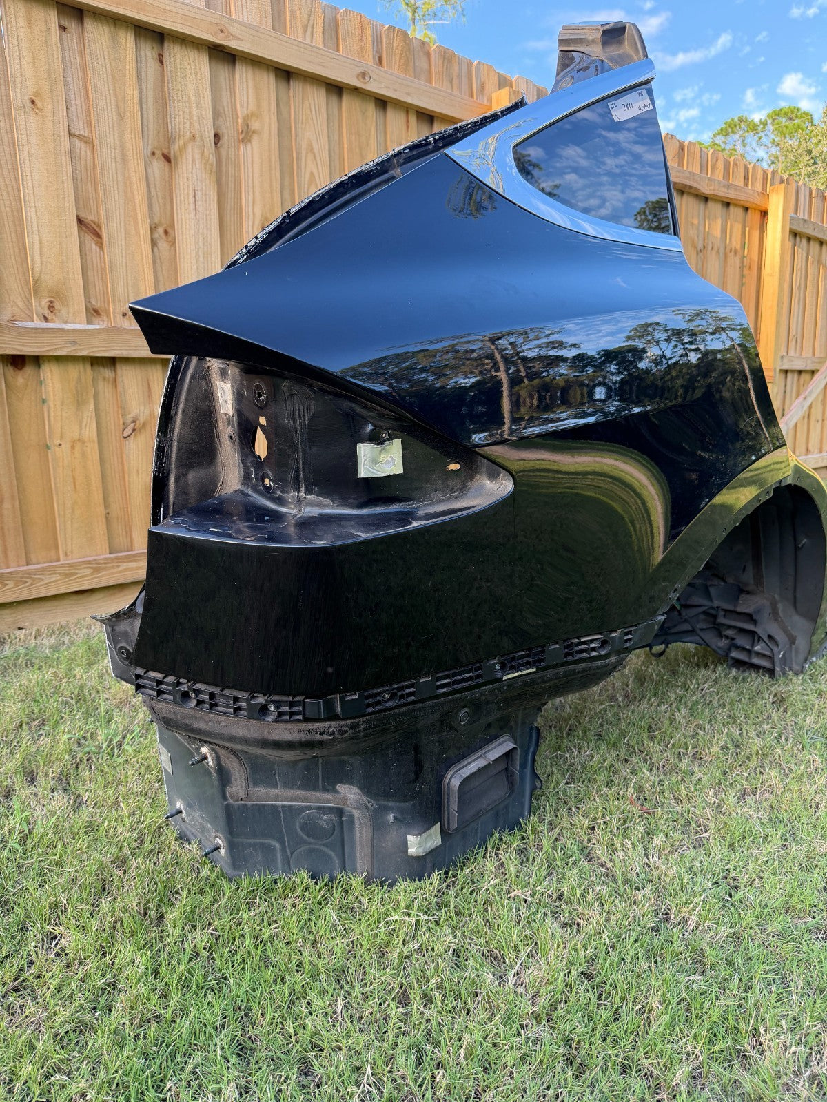 2016-2020 Tesla Model X Rear Right Passenger Side Quarter Panel OEM