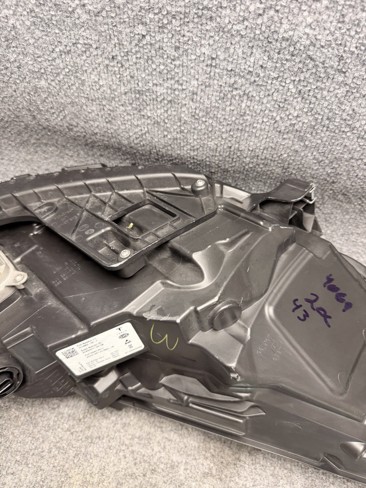 DMG‼️17-24 Tesla Model 3 Y Left Led Projector Headlight Used Oem 1514952 00 E