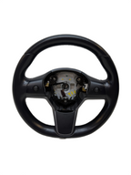 2016-2020 Tesla Model 3 Y Steering Wheel Leather Black 1085682-00-B