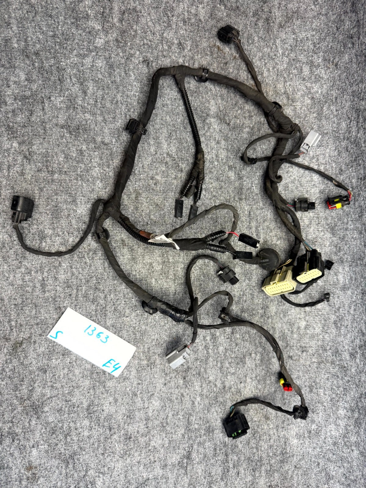 ♦️12-16 TESLA MODEL S FRONT END WIRING RADIATOR SUPPORT HARNESS OEM 1035338-97-R