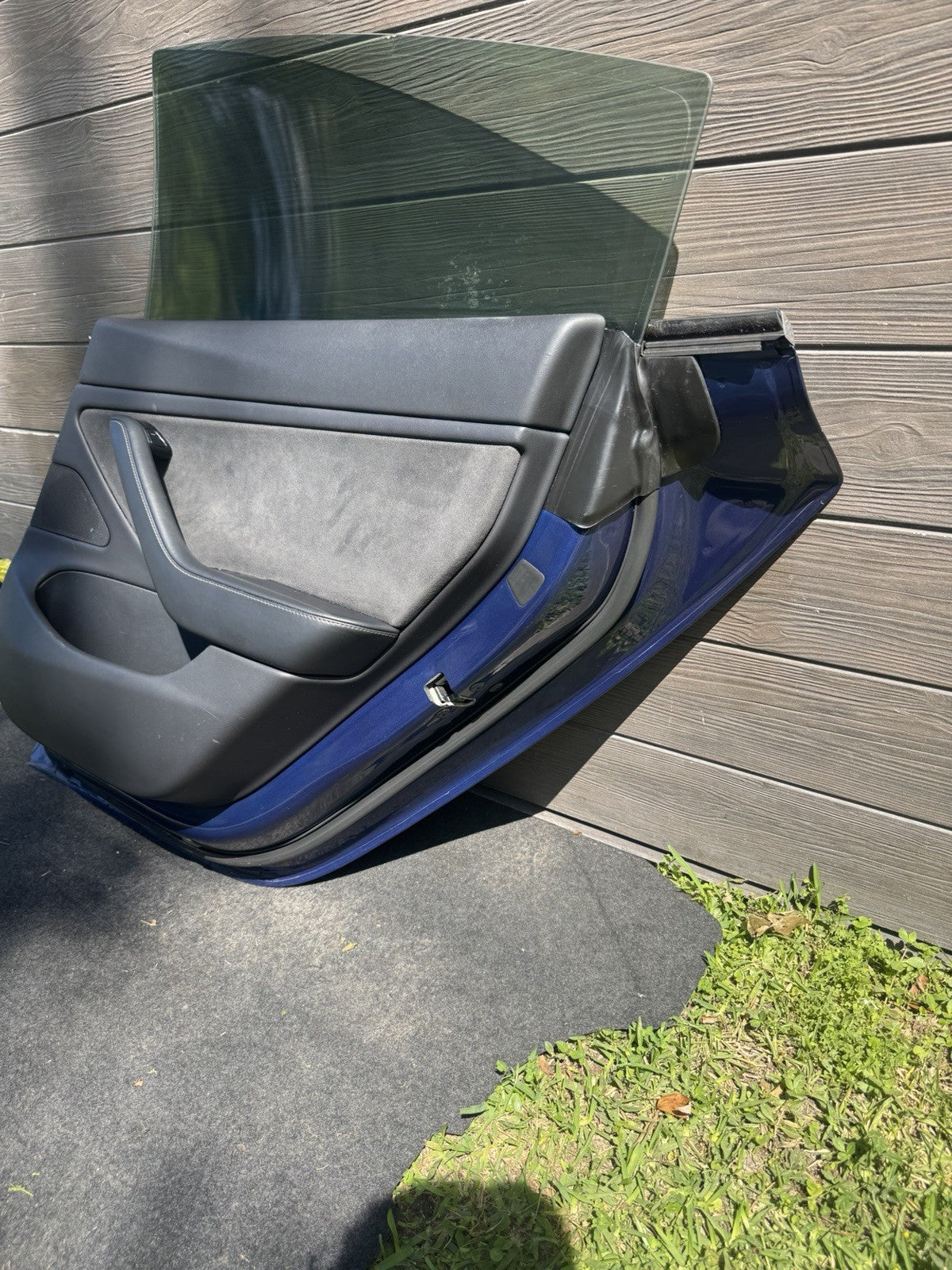 2018-2023 Tesla Model 3 Rear Passenger Side Door Shell Panel Right RH BLUE