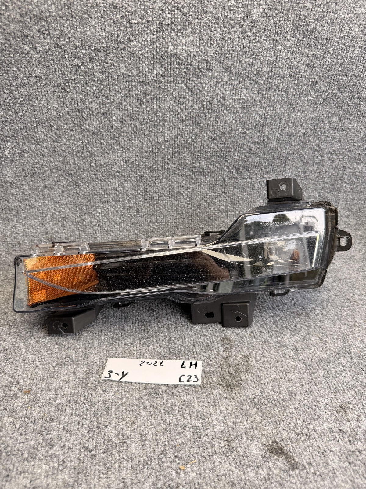 2017-2024 TESLA MODEL 3 Y FRONT LEFT DRIVER SIDE LED FOG LIGHT OEM, 1507930-00-D