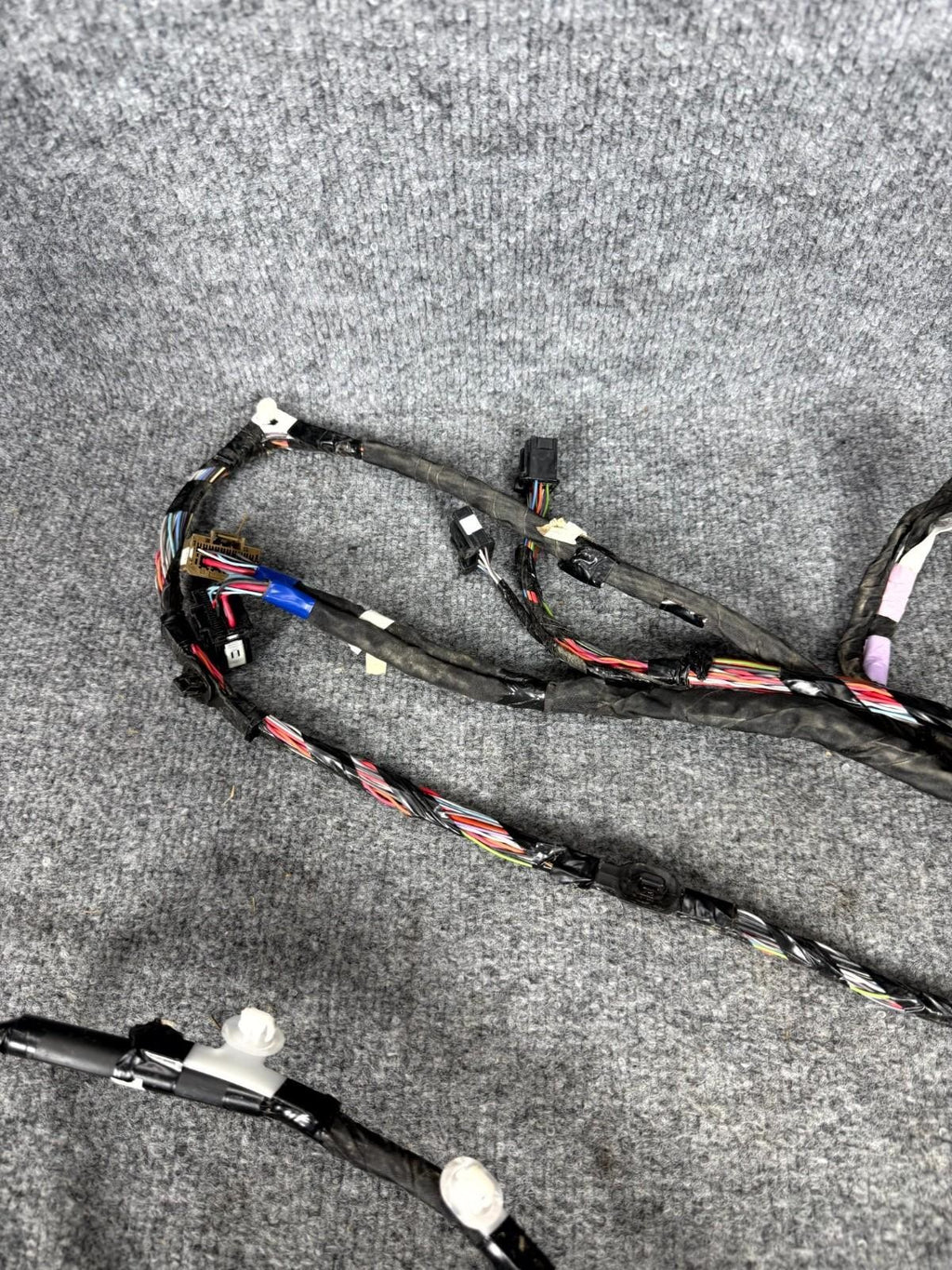 2016-2020 Tesla Model X Rear Left Side Upper Door Wiring Harness OEM, 103288100G