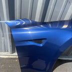 12-20 OEM Tesla Model S Front Right Passenger Fender Panel Black BLUE OEM