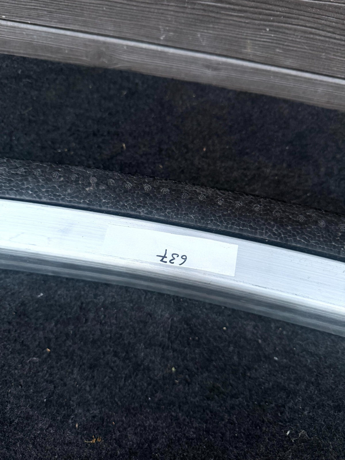 2020 - 2024 TESLA MODEL Y FRONT BUMPER REINFORCEMENT IMPACT BAR OEM, 148760100F