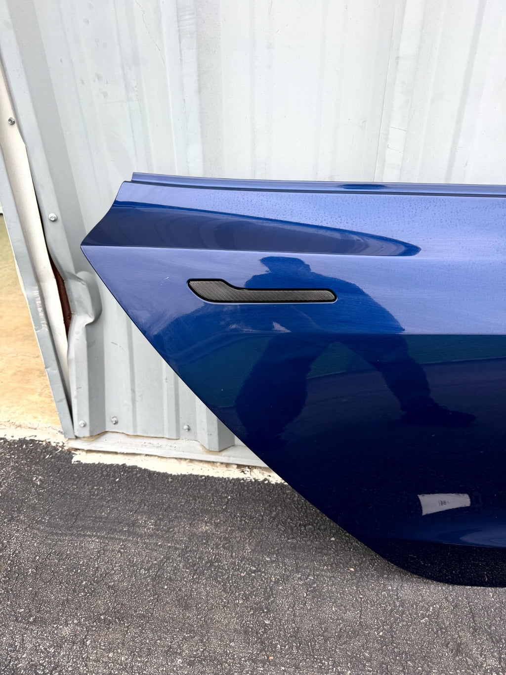 2017-2023 TESLA MODEL 3 REAR RIGHT PASSENGER SIDE DOOR SHELL OEM, 1081440-E0-C