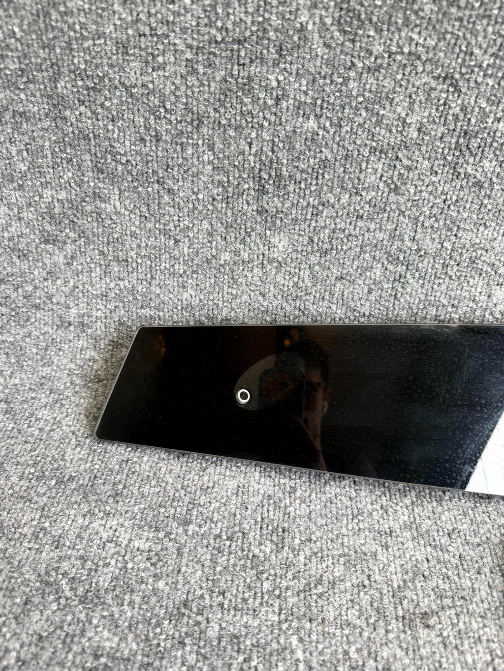 17-23 TESLA MODEL 3 RIGHT SIDE B PILLAR APPLIQUE MOLDING W/CAMERA OEM,110925590F