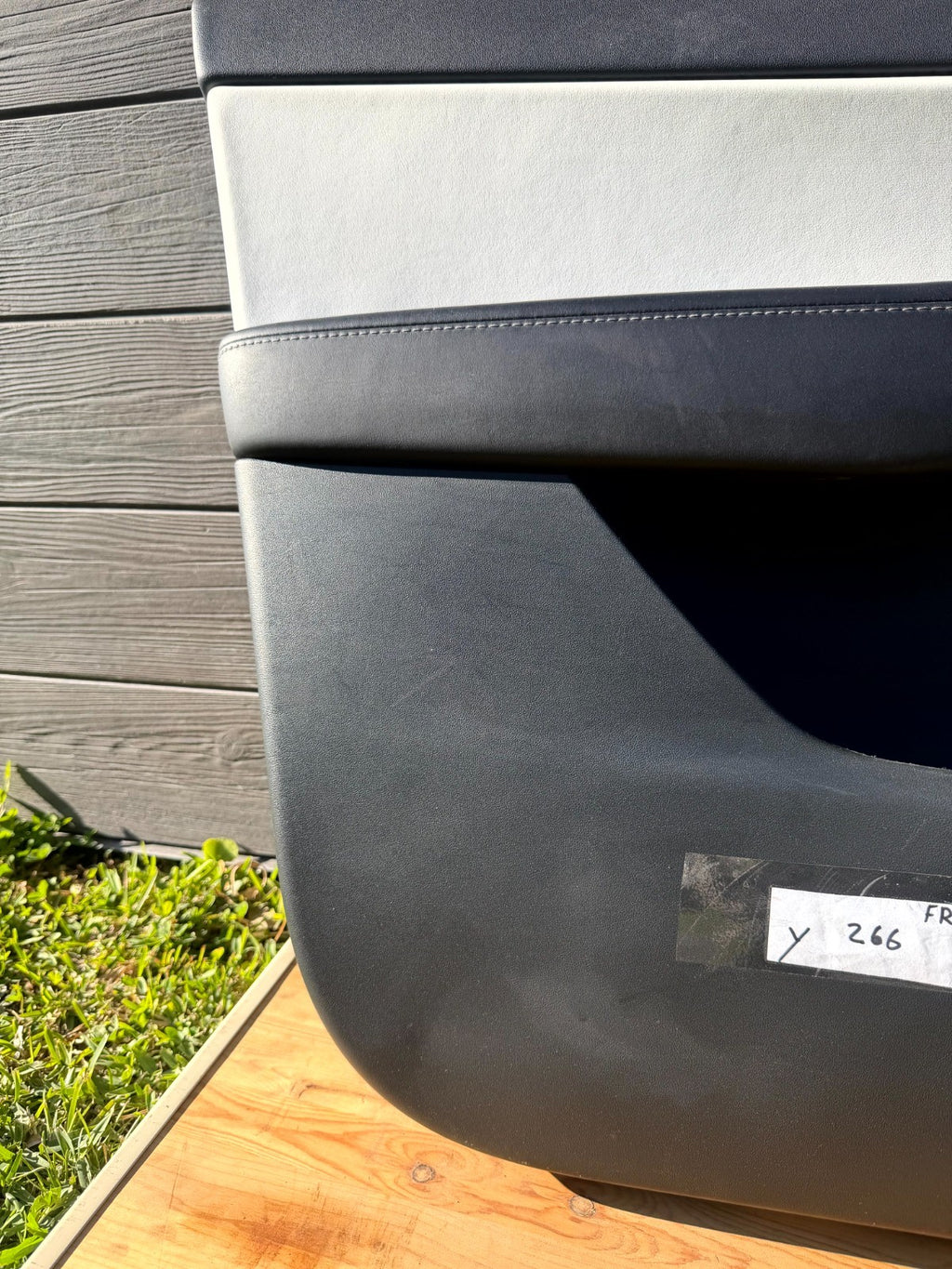 2020 - 2024 TESLA MODEL Y FRONT LEFT SIDE DOOR PANEL CARD OEM, 1497294-91-B