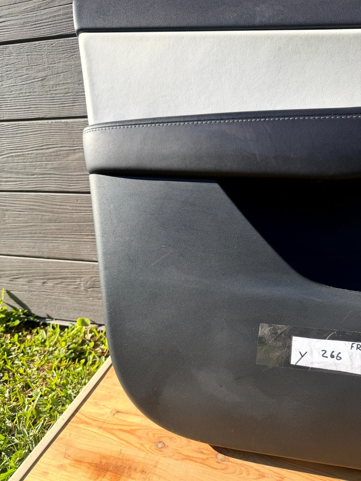 2020 - 2024 TESLA MODEL Y FRONT LEFT SIDE DOOR PANEL CARD OEM, 1497294-91-B
