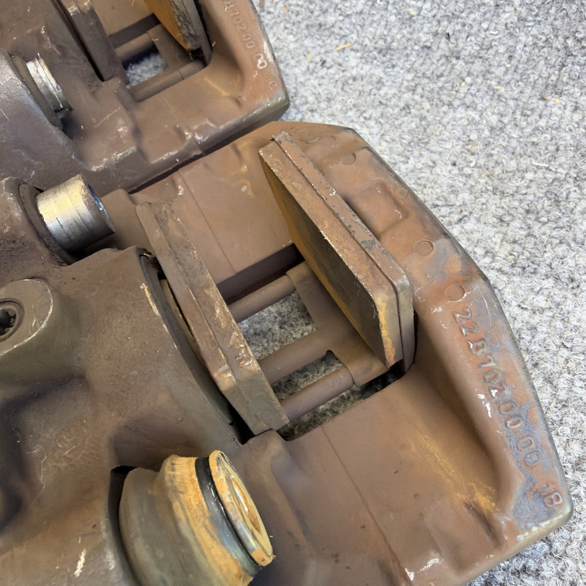 12-18 Tesla Model S Brembo Parking Brake Caliper Rear Left And Right OEM SET