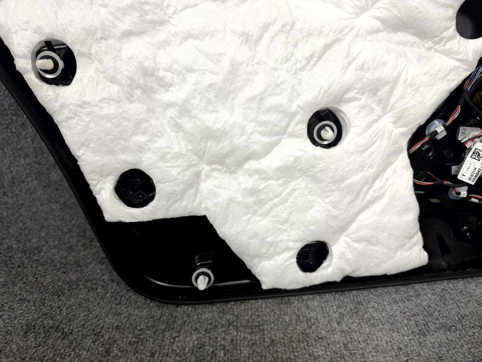 2016-2020 Tesla Model X Rear Right Side Interior Door Panel OEM, 1058004-21-K