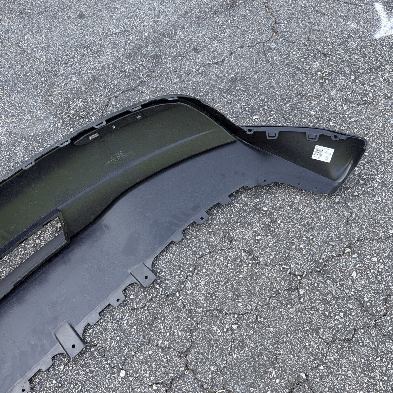 Rear Lower Bumper Cover Black Tesla Model Y 1494006-00-C OEM