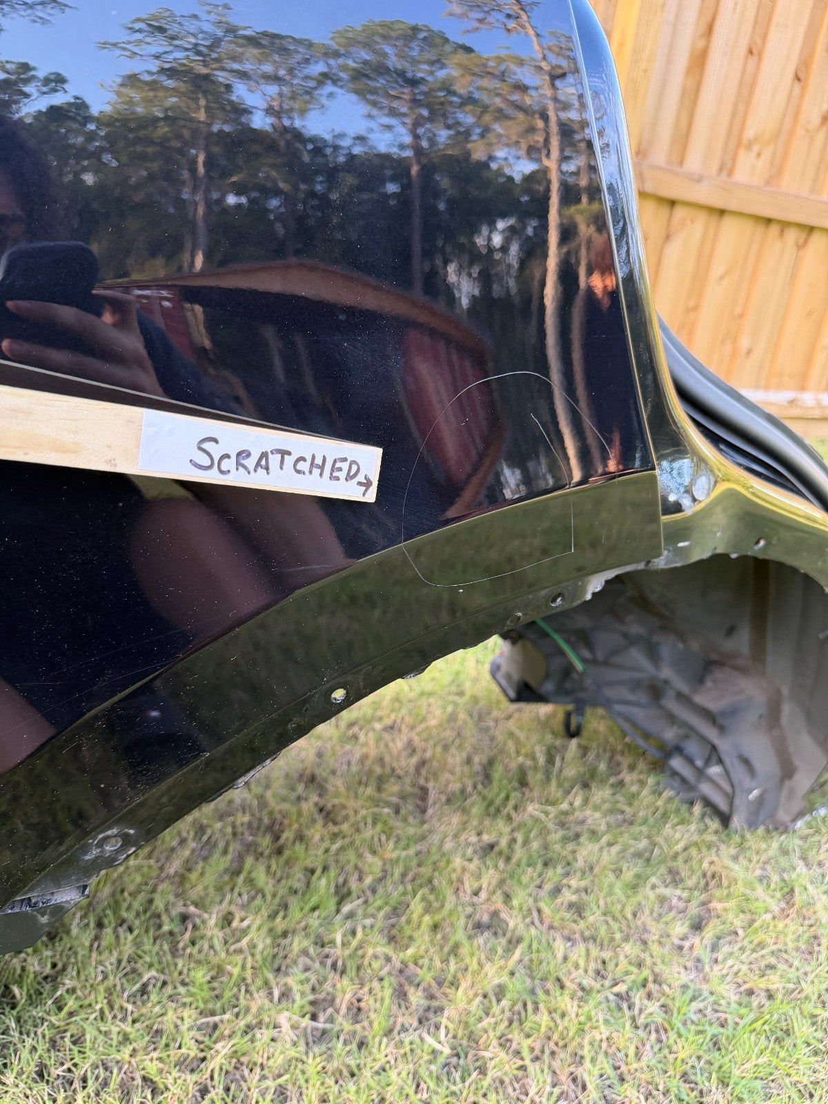 2016-2020 Tesla Model X Rear Right Passenger Side Quarter Panel OEM