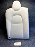 ♦️17-23 TESLA MODEL 3 REAR RIGHT UPPER SEAT CUSION W/ HEADREST OEM, 1455036-00-B