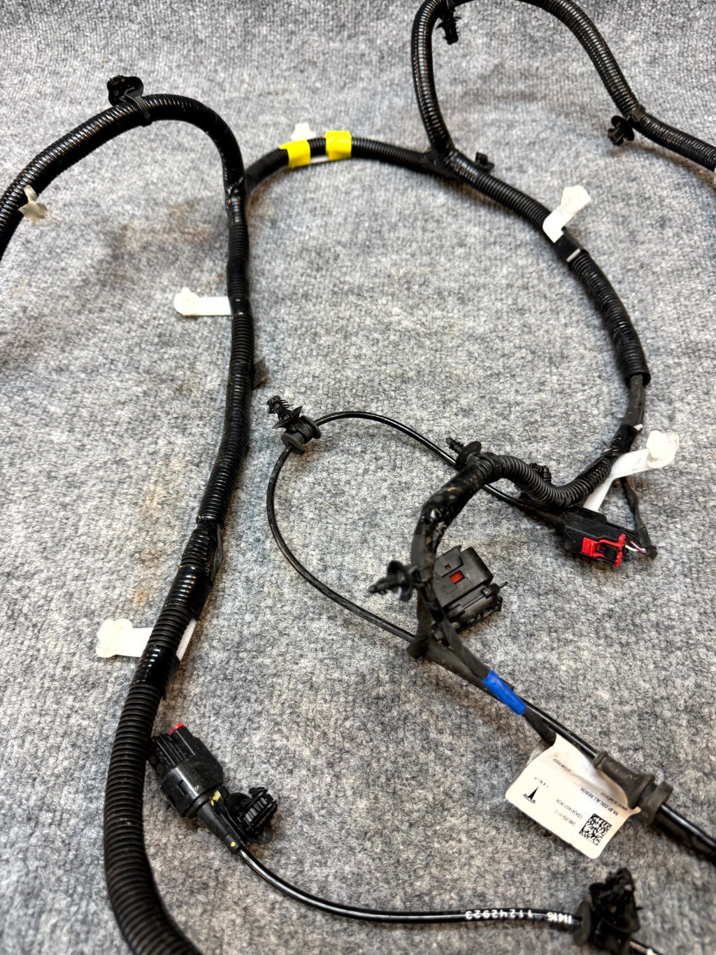 2020-2024 TESLA MODEL Y REAR SUBFRAME COIL ELECTRICAL HARNESS OEM, 2489059-01-C