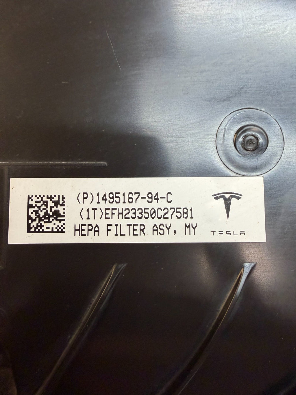 2020-2024 TESLA MODEL Y CABIN HVAC CARBON HEPA CABIN AIR FILTER 1495167-94-C