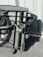 ♦️17-23 TESLA MODEL 3 RADIATOR CONDENSER COOLANT FAN SHUTTER OEM, 1076732-00-H