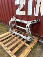2012 - 2020 TESLA MODEL S REAR SUBFRAME CROSSMEMBER CRADLE OEM, 1009826-00-A