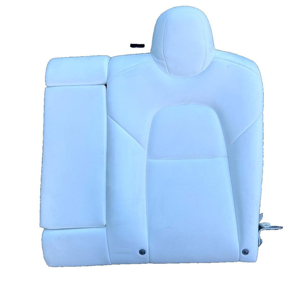 17 - 23 TESLA MODEL 3 REAR LEFT UPPER SEAT CUSION W/ ARMREST OEM, 1455035-00-C