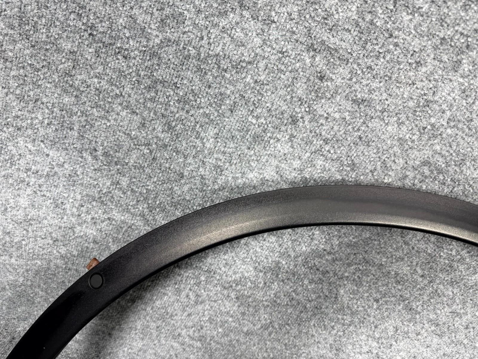 16-21 Tesla Model X Front Left Wheel Arch Trim Panel Molding OEM, 1075636-00-A
