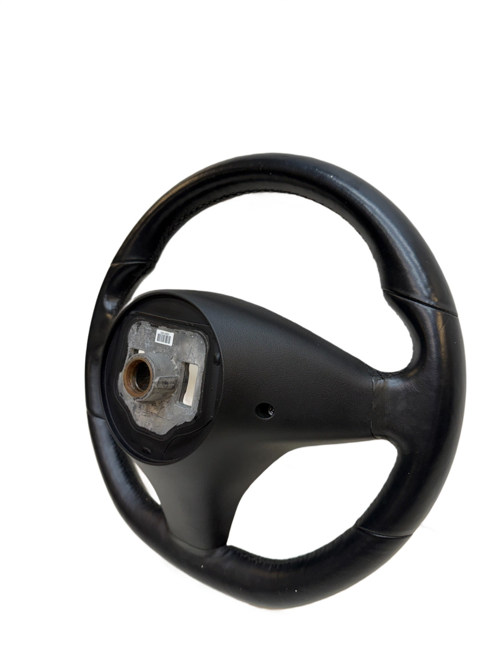 2012-2020 Tesla Model X Driver Steering Wheel Black Assembly OEM 1036774-00-C