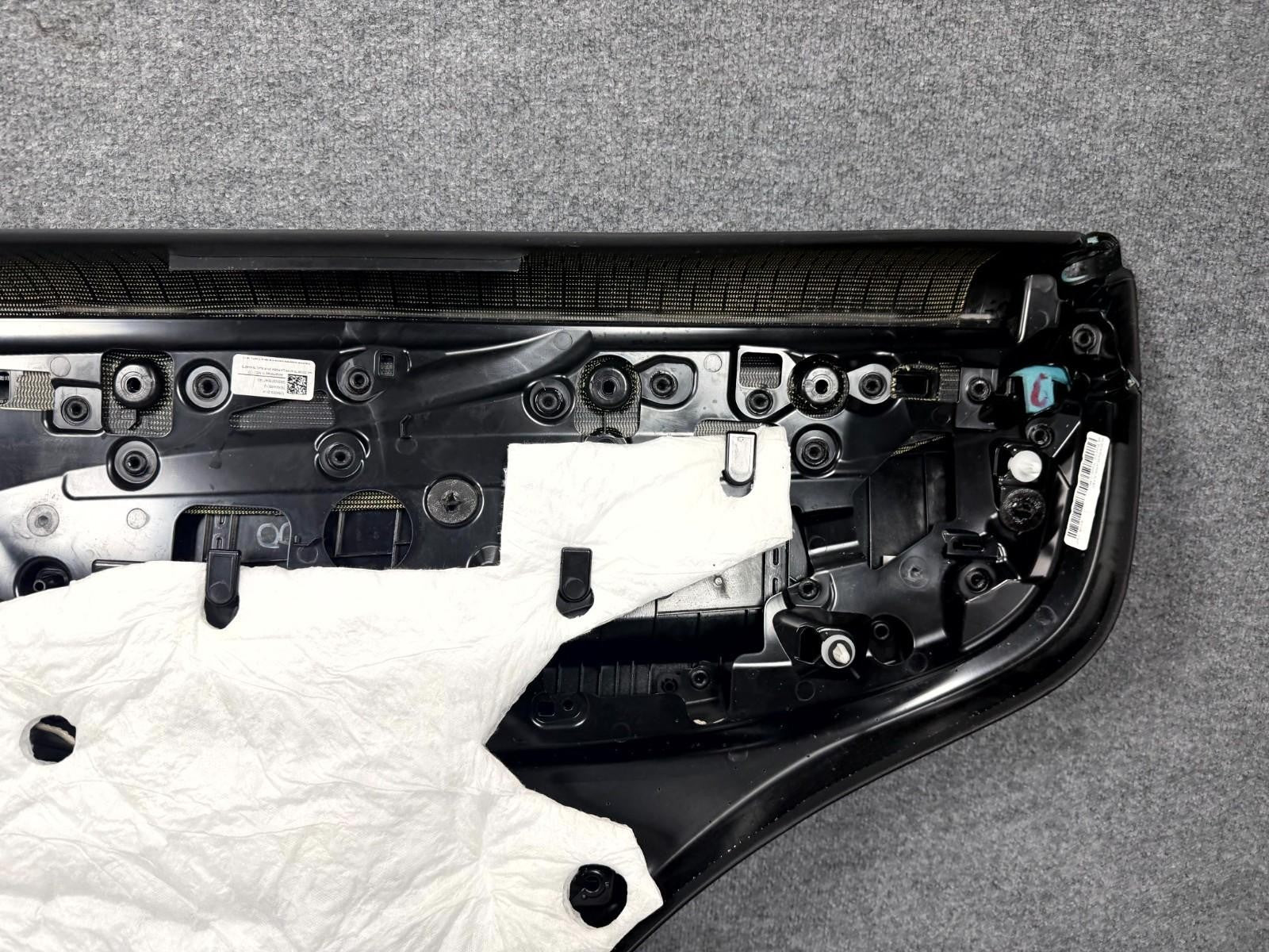 2016-2020 Tesla Model X Rear Left Side Interior Door Panel OEM, 1058003-21-K