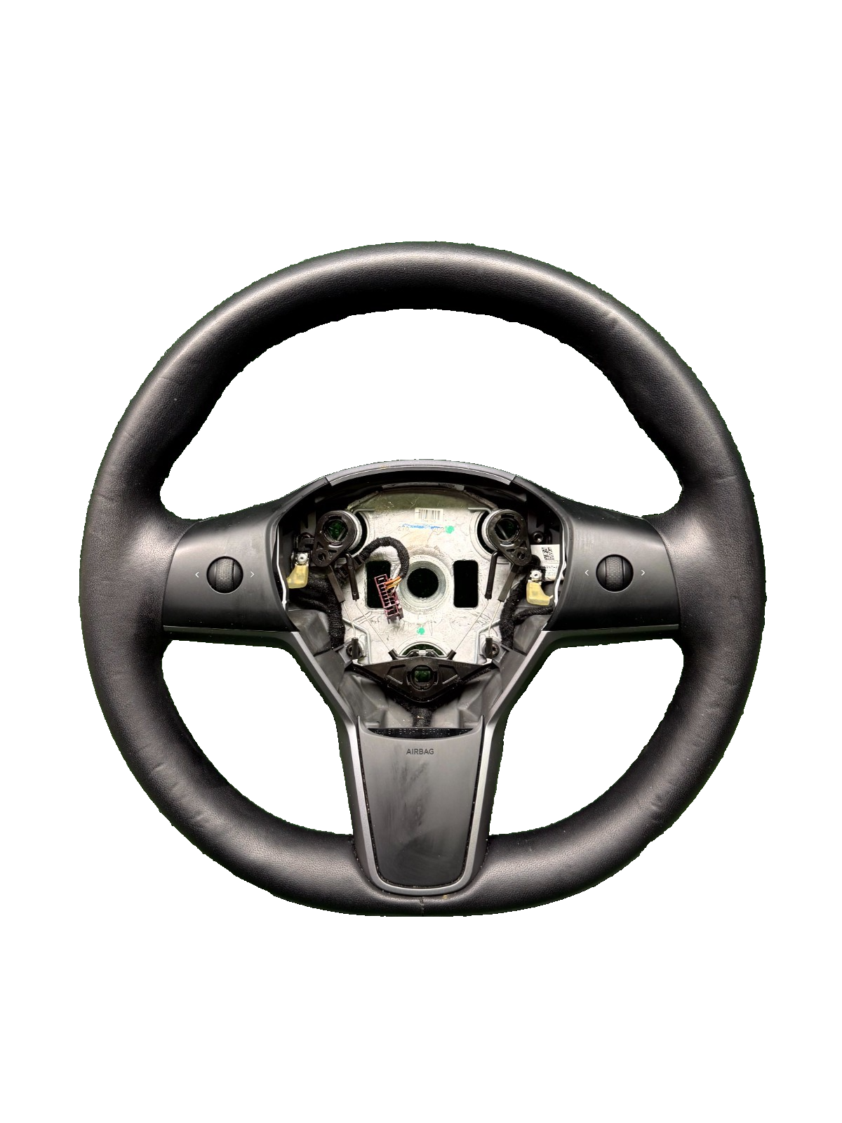 ♦️2020-2025 TESLA MODEL Y LEFT SIDE STEERING WHEEL LEATHER OEM, 1490214-00-B