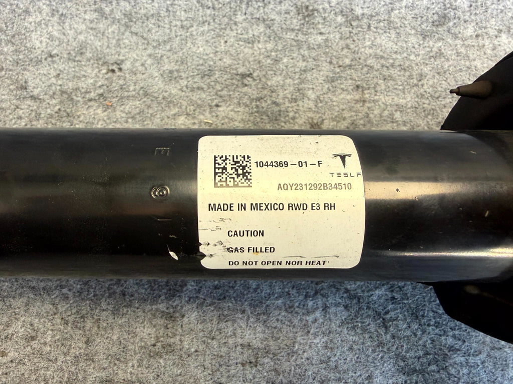 ♦️17-23 TESLA MODEL 3 FRONT RIGHT SIDE SHOCK ABSORBER ASSEMBLY OEM, 1044369-01-F