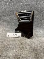 12-16 TESLA MODEL S LEFT DASHBOARD AIR VENT GRILLE TRIM 1007827-00-C
