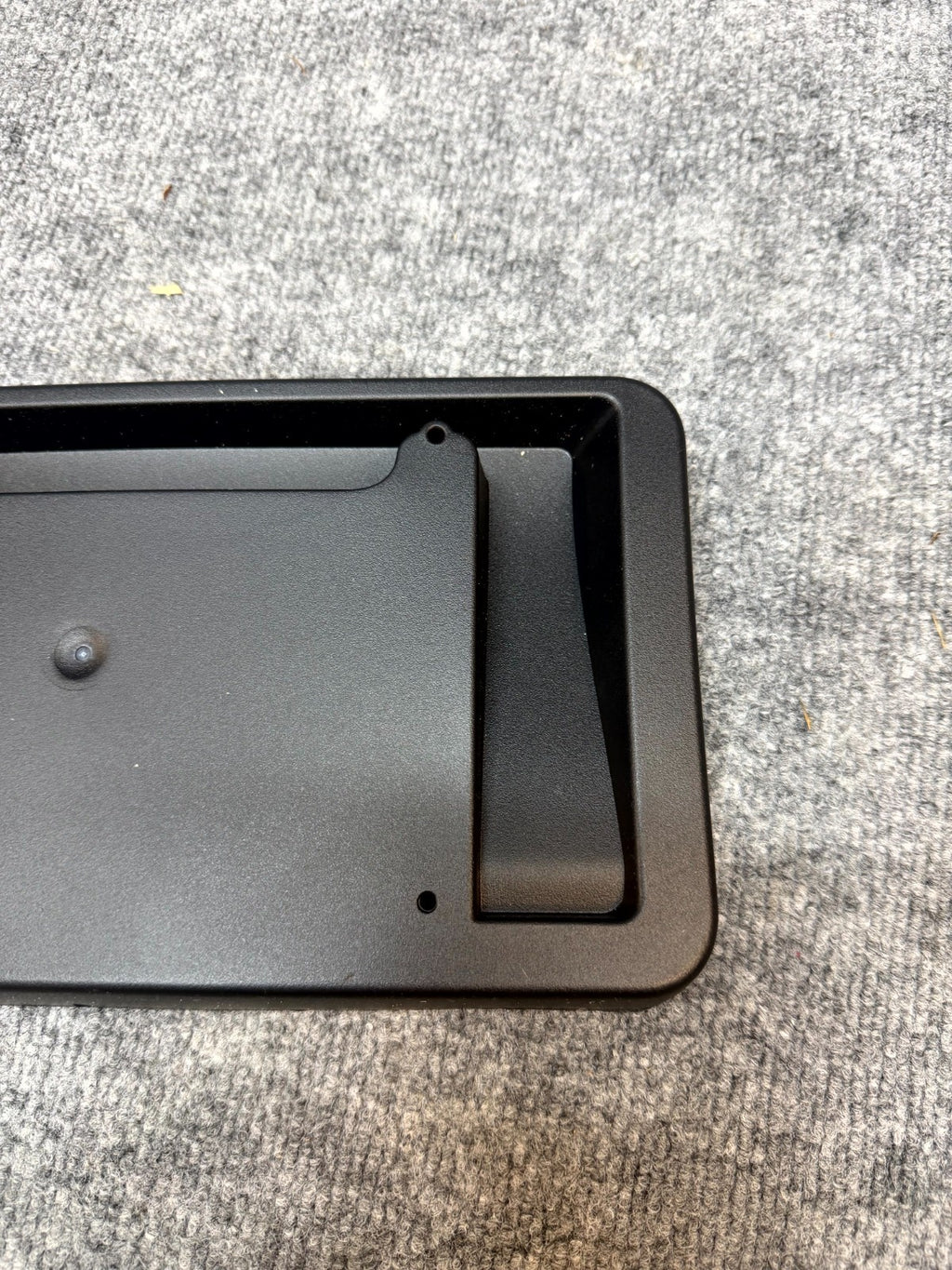 2020 - 2024 TESLA MODEL Y FRONT LICENSE PLATE BRACKET HOLDER OEM, 1493090-00-A