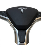 2012-2016 Tesla Model S Front Left Driver Steering Wheel 1023381-00-D