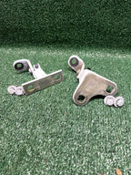 ♦️20-23 TESLA MODEL Y REAR LEFT & RIGHT DOOR UPPER HINGE SET OEM, 1497499-00-B