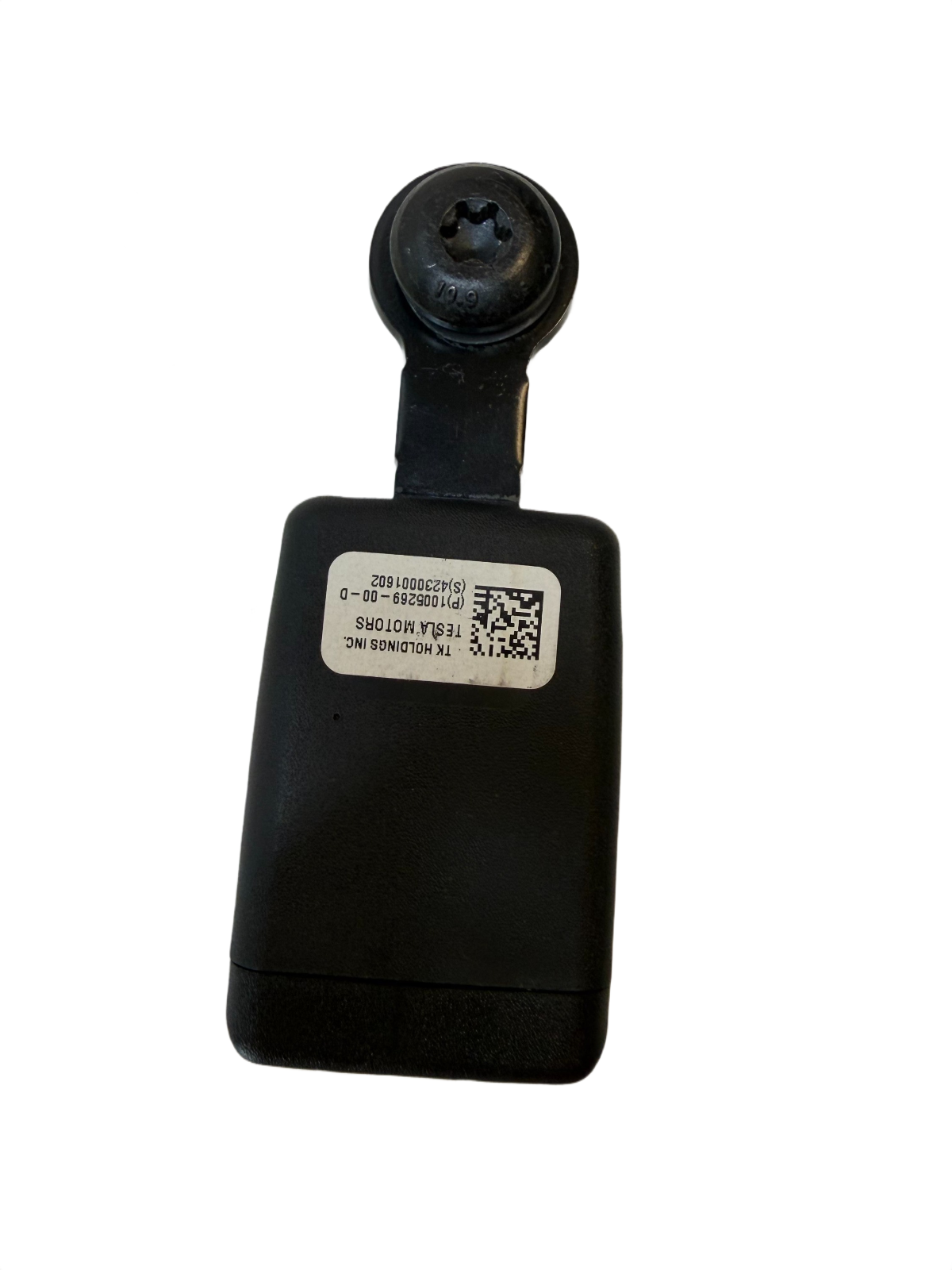 2012-2020 Tesla Model S Rear Left or Right Seat Belt Buckle Black 1005269-00-D