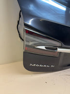 2016-2020 Tesla  Model S Liftgate Trunk Lid Tailgate Hatch Shell Black w/ Glass