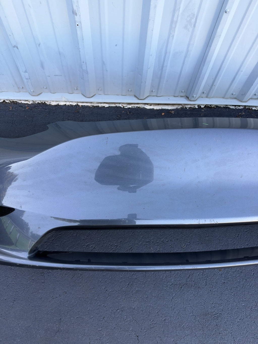 Front Bumper Cover Grey 2022-2024 Tesla Model Y 149738-TX-B OEM